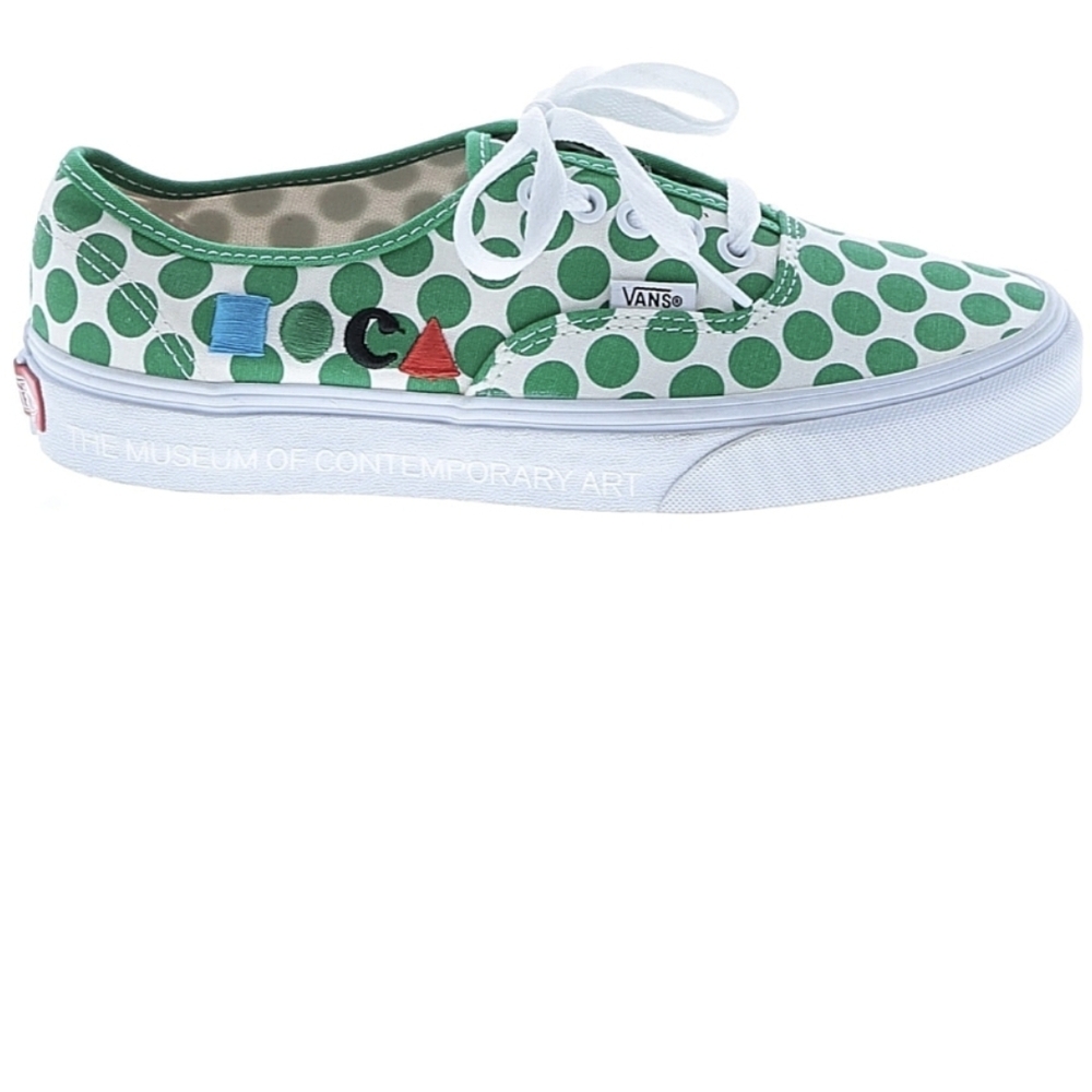 Vans - Museum Of Contemporary Art - Green Polka Dot Sneakers